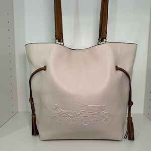 Coach Andy Tote With Horse And Carriage